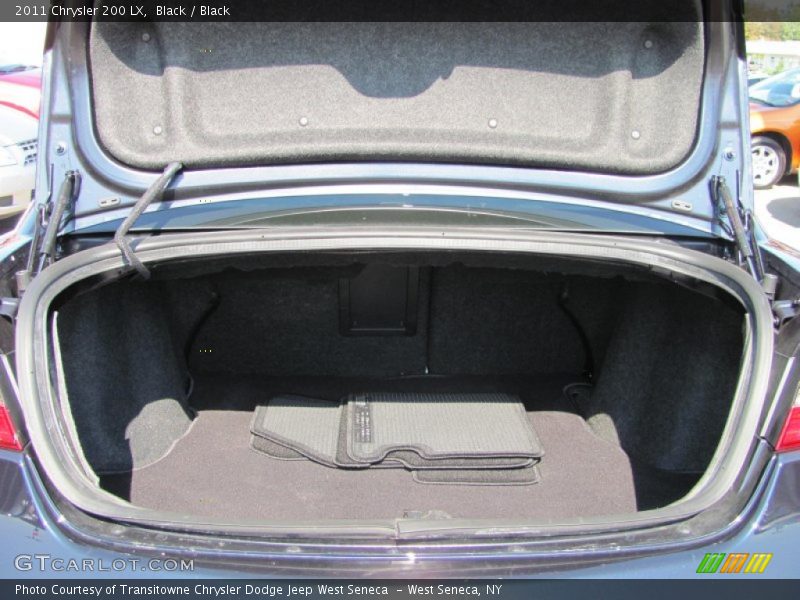 Black / Black 2011 Chrysler 200 LX