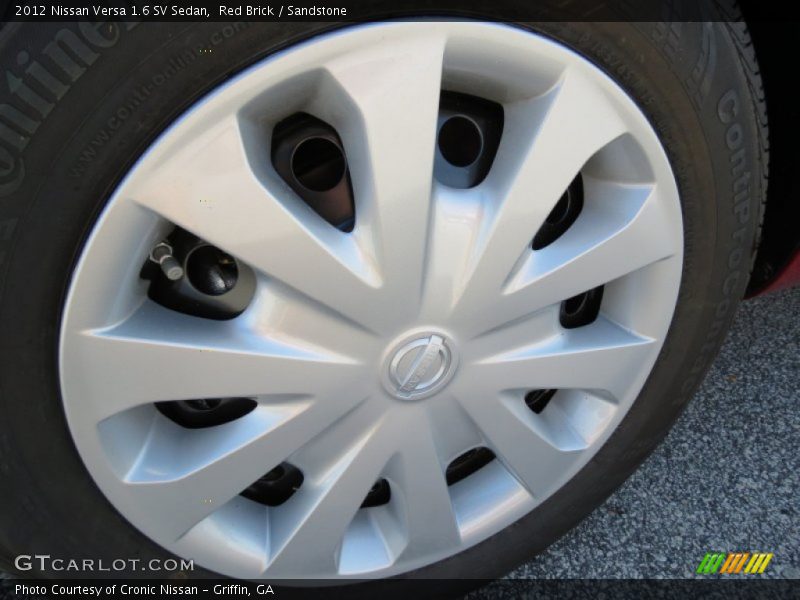 Red Brick / Sandstone 2012 Nissan Versa 1.6 SV Sedan