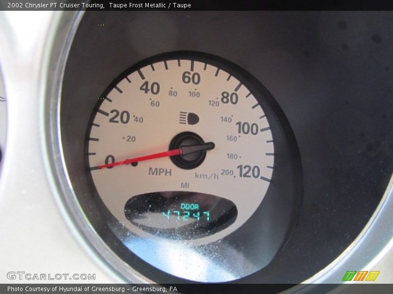 Taupe Frost Metallic / Taupe 2002 Chrysler PT Cruiser Touring