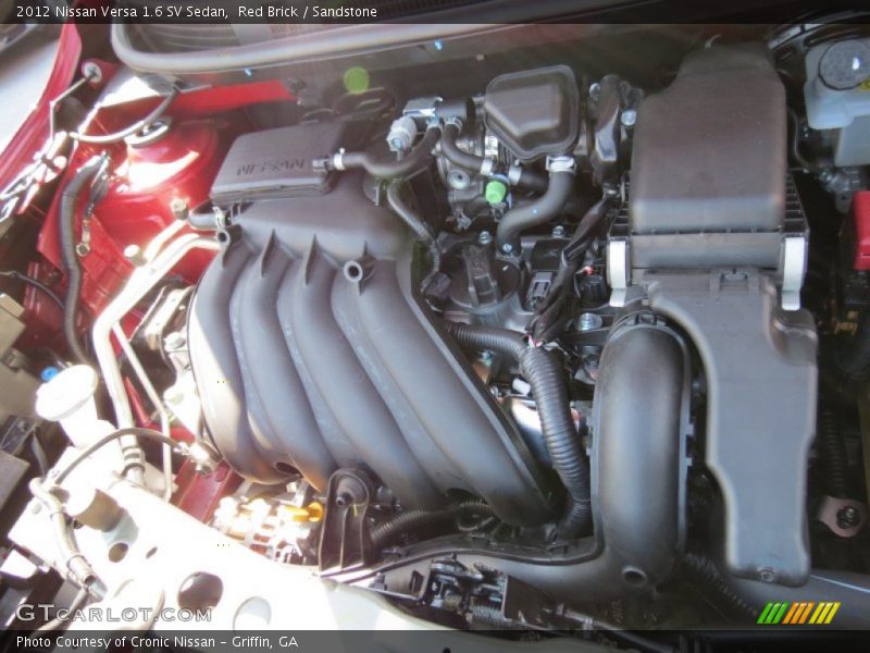 Red Brick / Sandstone 2012 Nissan Versa 1.6 SV Sedan