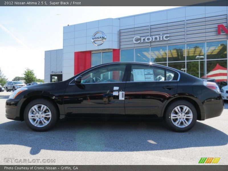 Super Black / Frost 2012 Nissan Altima 2.5 S