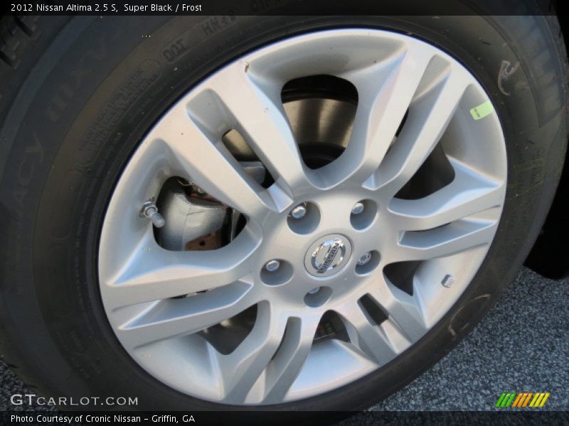 Super Black / Frost 2012 Nissan Altima 2.5 S