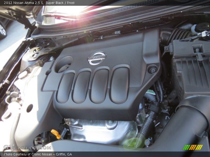Super Black / Frost 2012 Nissan Altima 2.5 S