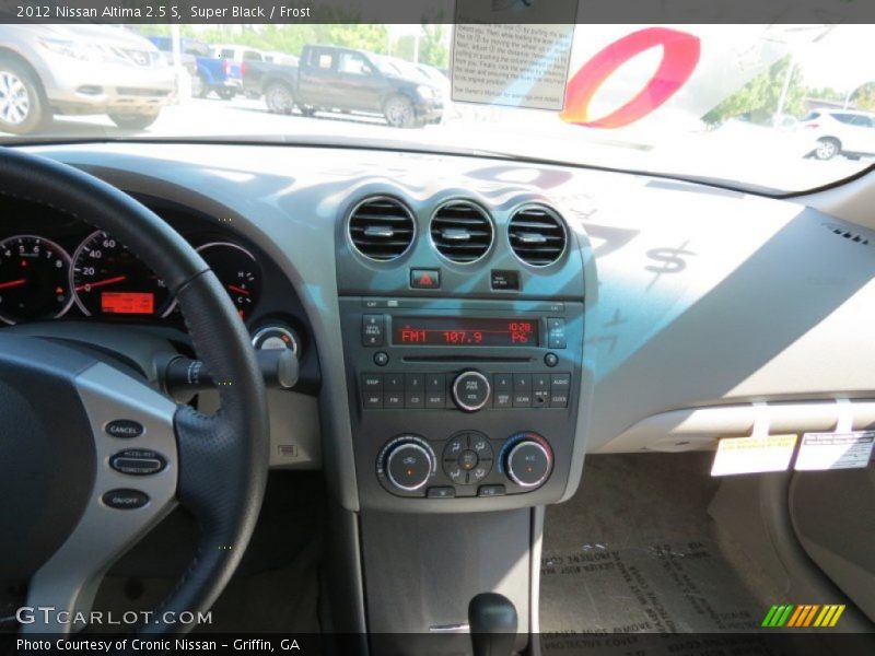 Super Black / Frost 2012 Nissan Altima 2.5 S