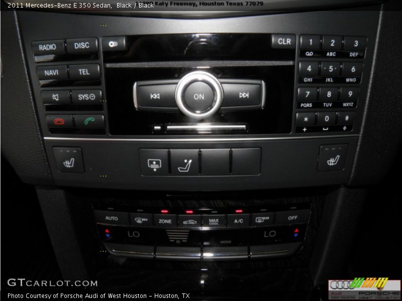 Black / Black 2011 Mercedes-Benz E 350 Sedan