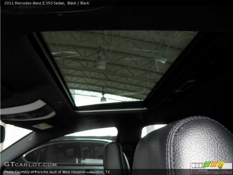 Black / Black 2011 Mercedes-Benz E 350 Sedan
