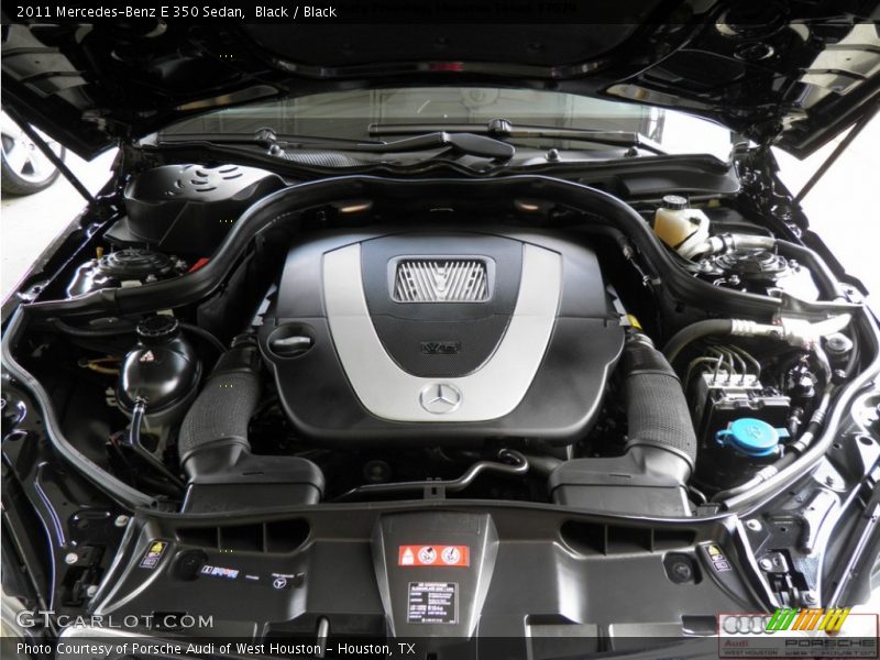 Black / Black 2011 Mercedes-Benz E 350 Sedan