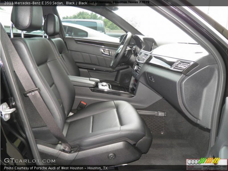 Black / Black 2011 Mercedes-Benz E 350 Sedan
