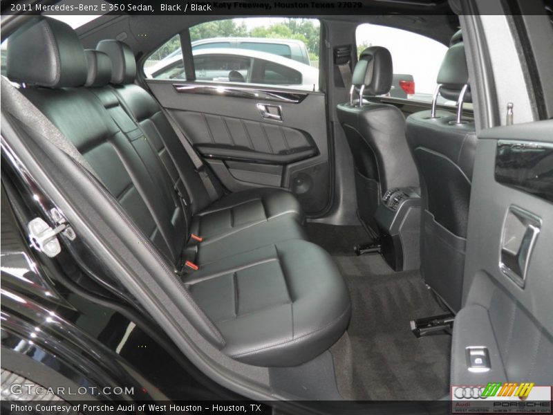 Black / Black 2011 Mercedes-Benz E 350 Sedan