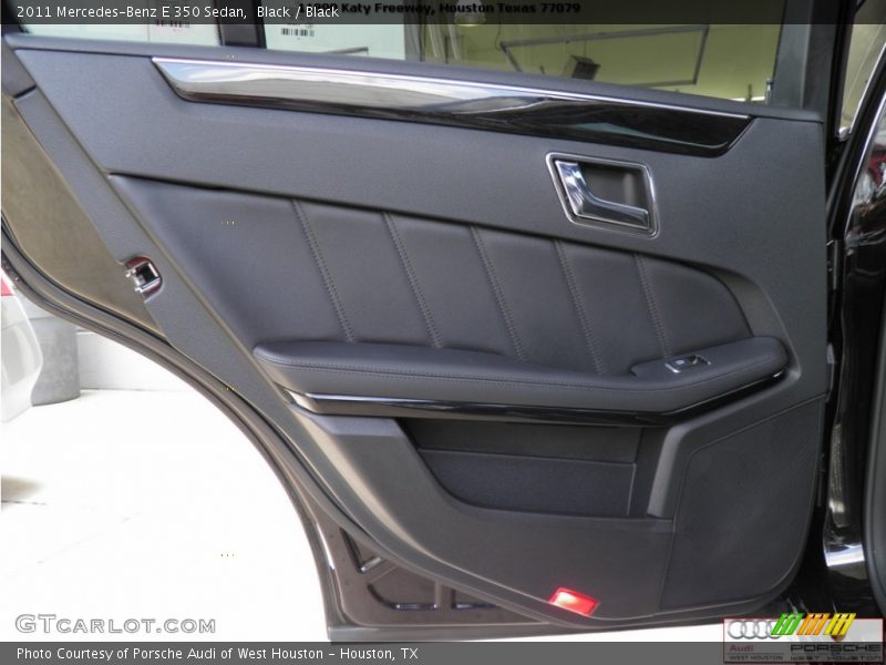Black / Black 2011 Mercedes-Benz E 350 Sedan
