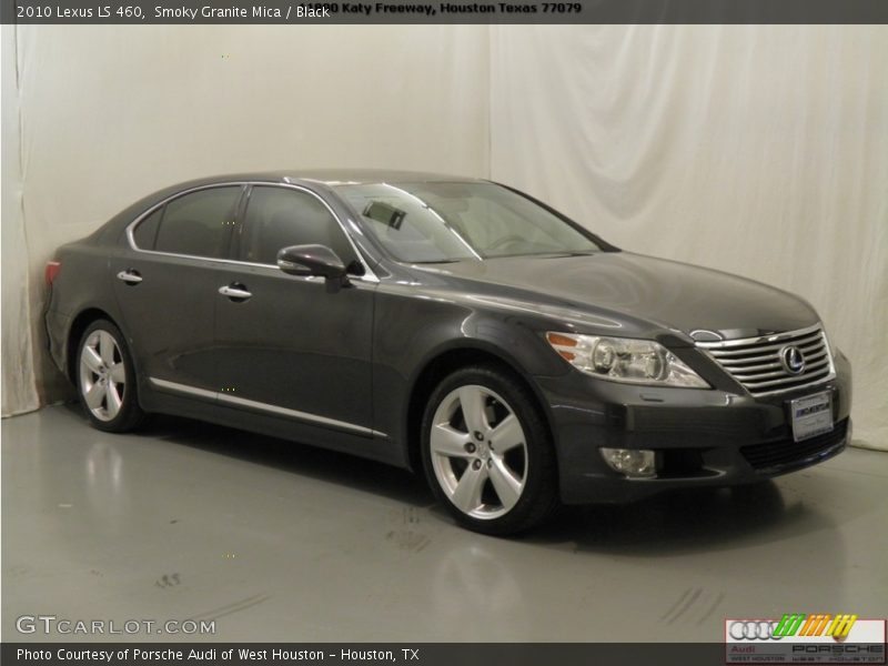Smoky Granite Mica / Black 2010 Lexus LS 460