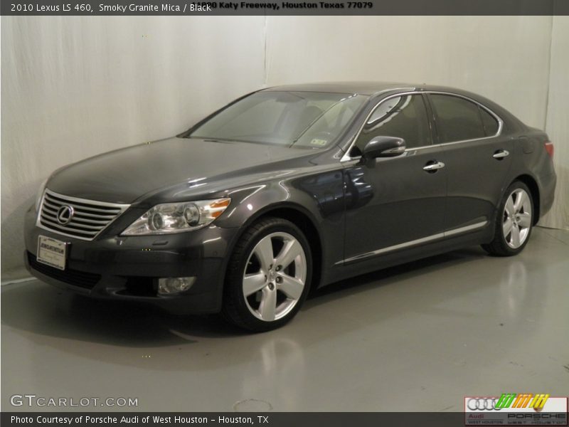 Smoky Granite Mica / Black 2010 Lexus LS 460