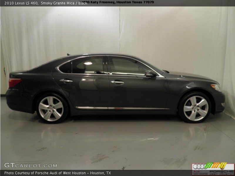 Smoky Granite Mica / Black 2010 Lexus LS 460