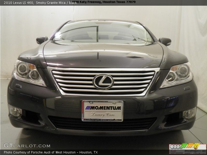 Smoky Granite Mica / Black 2010 Lexus LS 460