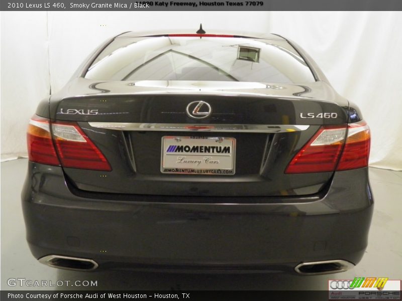 Smoky Granite Mica / Black 2010 Lexus LS 460