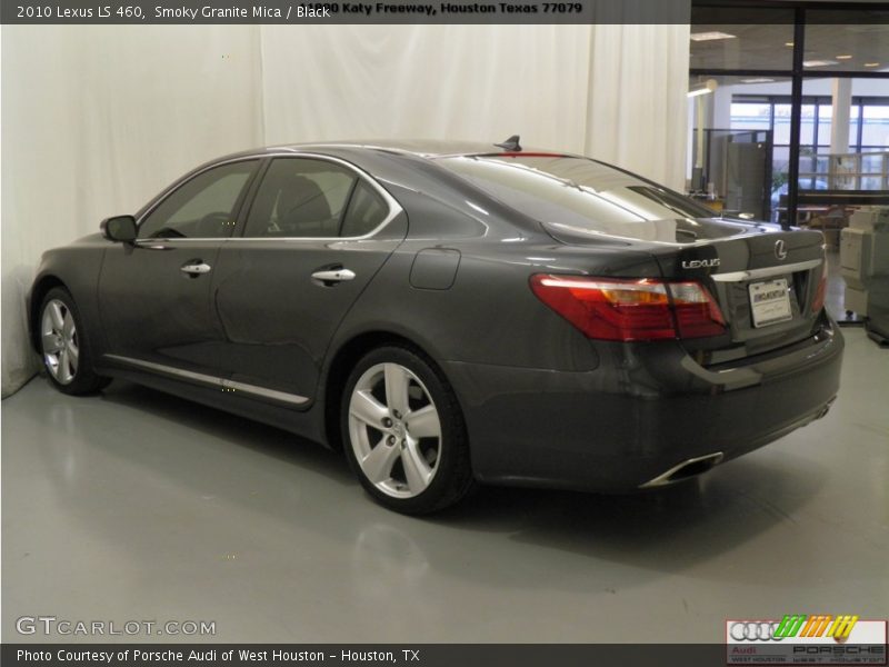 Smoky Granite Mica / Black 2010 Lexus LS 460