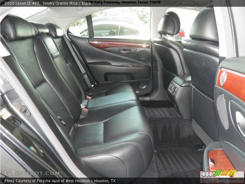 Smoky Granite Mica / Black 2010 Lexus LS 460