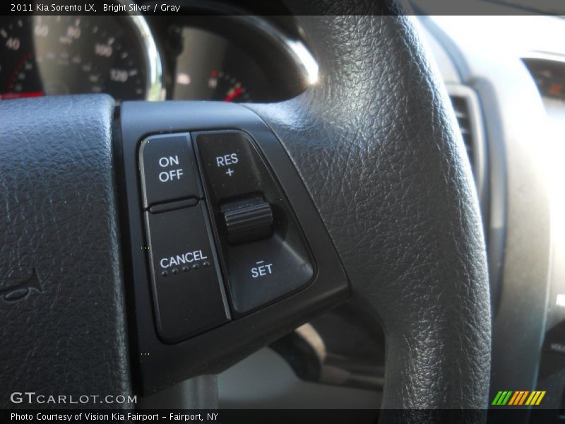 Bright Silver / Gray 2011 Kia Sorento LX