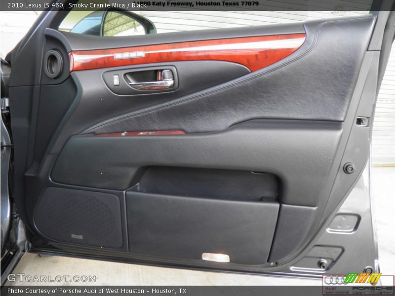 Smoky Granite Mica / Black 2010 Lexus LS 460