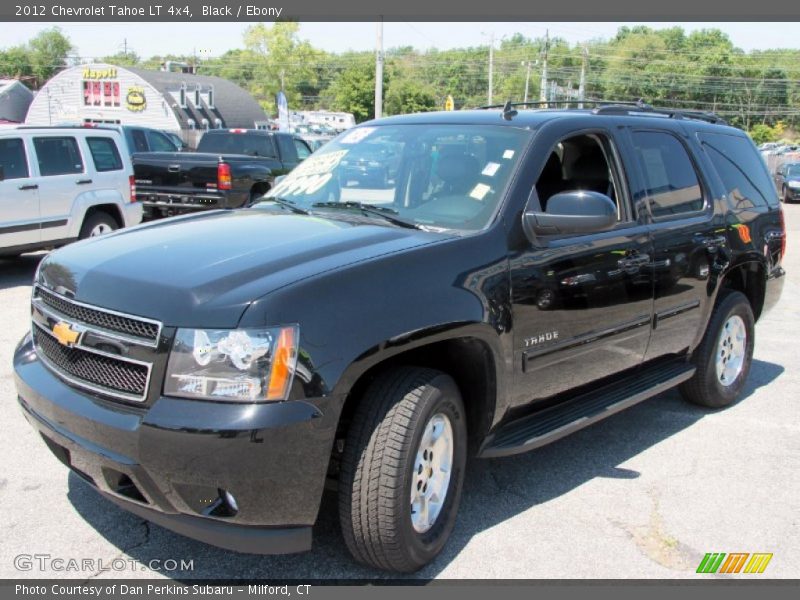 Black / Ebony 2012 Chevrolet Tahoe LT 4x4