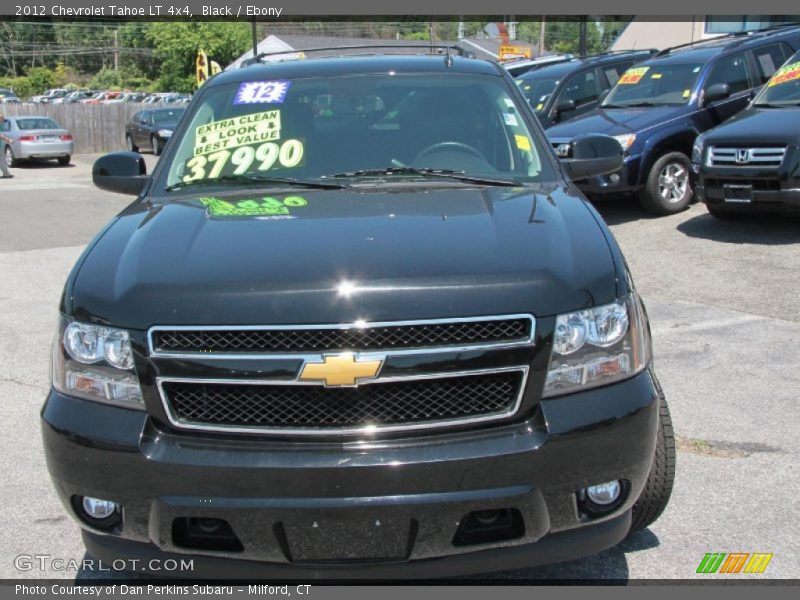 Black / Ebony 2012 Chevrolet Tahoe LT 4x4
