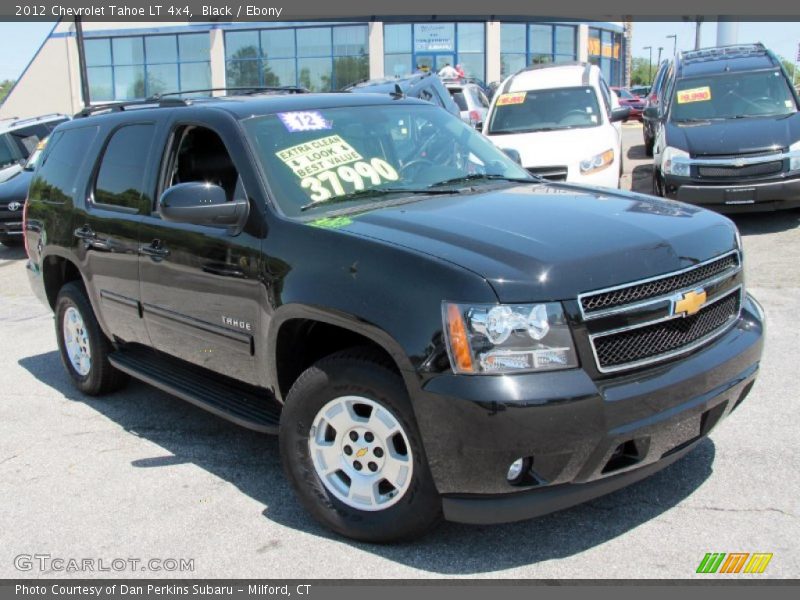 Black / Ebony 2012 Chevrolet Tahoe LT 4x4