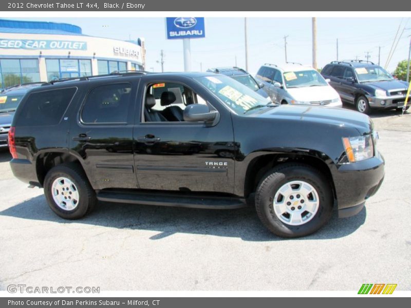 Black / Ebony 2012 Chevrolet Tahoe LT 4x4