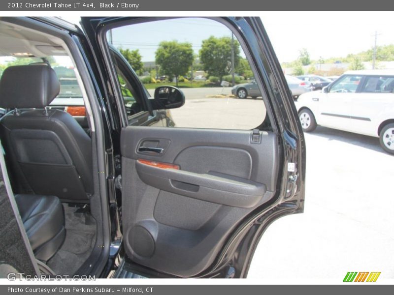 Black / Ebony 2012 Chevrolet Tahoe LT 4x4