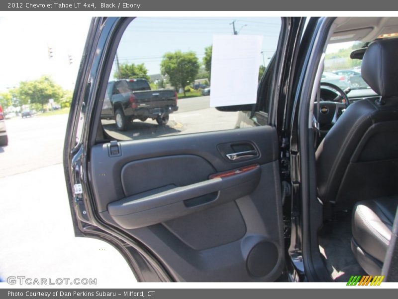 Black / Ebony 2012 Chevrolet Tahoe LT 4x4