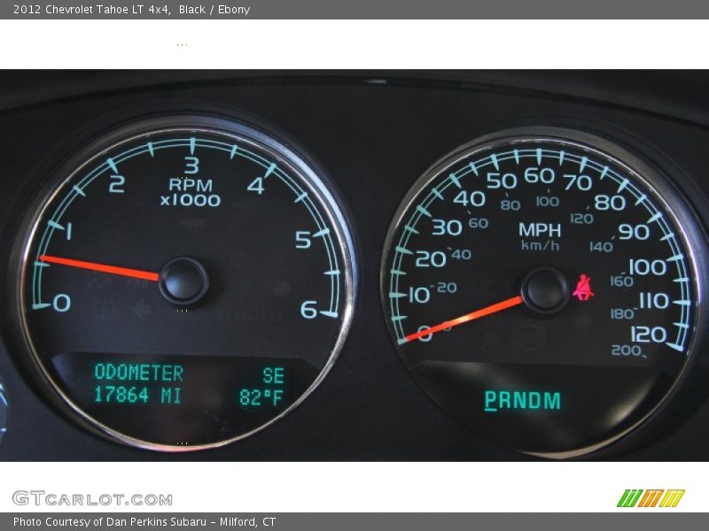 Black / Ebony 2012 Chevrolet Tahoe LT 4x4