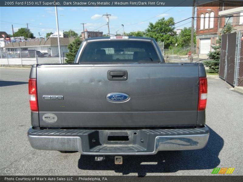 Dark Shadow Grey Metallic / Medium Flint/Dark Flint Grey 2005 Ford F150 XLT SuperCab