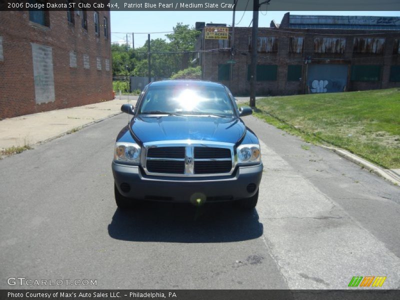 Patriot Blue Pearl / Medium Slate Gray 2006 Dodge Dakota ST Club Cab 4x4