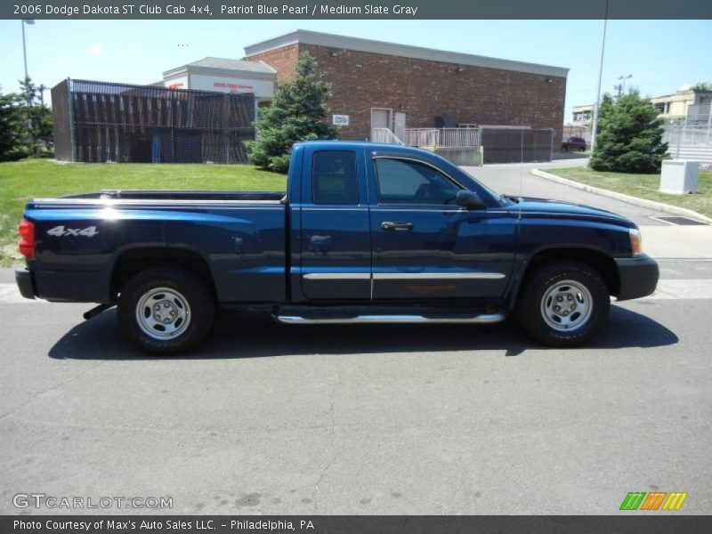 Patriot Blue Pearl / Medium Slate Gray 2006 Dodge Dakota ST Club Cab 4x4