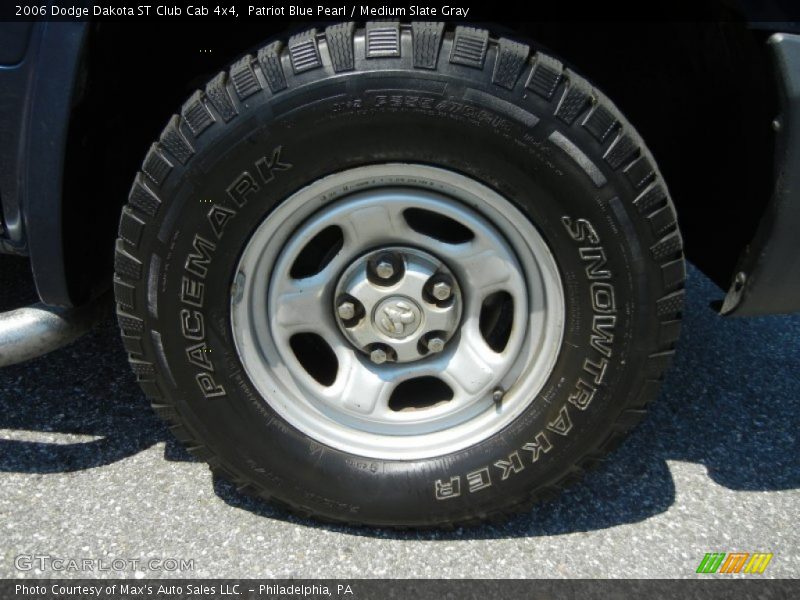 Patriot Blue Pearl / Medium Slate Gray 2006 Dodge Dakota ST Club Cab 4x4