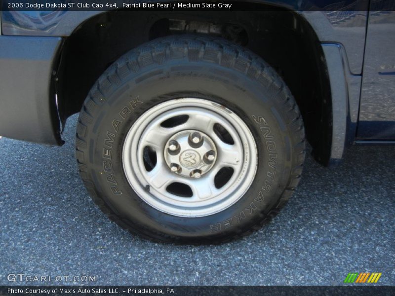 Patriot Blue Pearl / Medium Slate Gray 2006 Dodge Dakota ST Club Cab 4x4