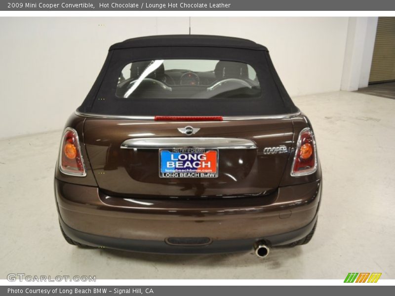 Hot Chocolate / Lounge Hot Chocolate Leather 2009 Mini Cooper Convertible