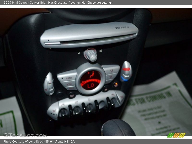 Hot Chocolate / Lounge Hot Chocolate Leather 2009 Mini Cooper Convertible