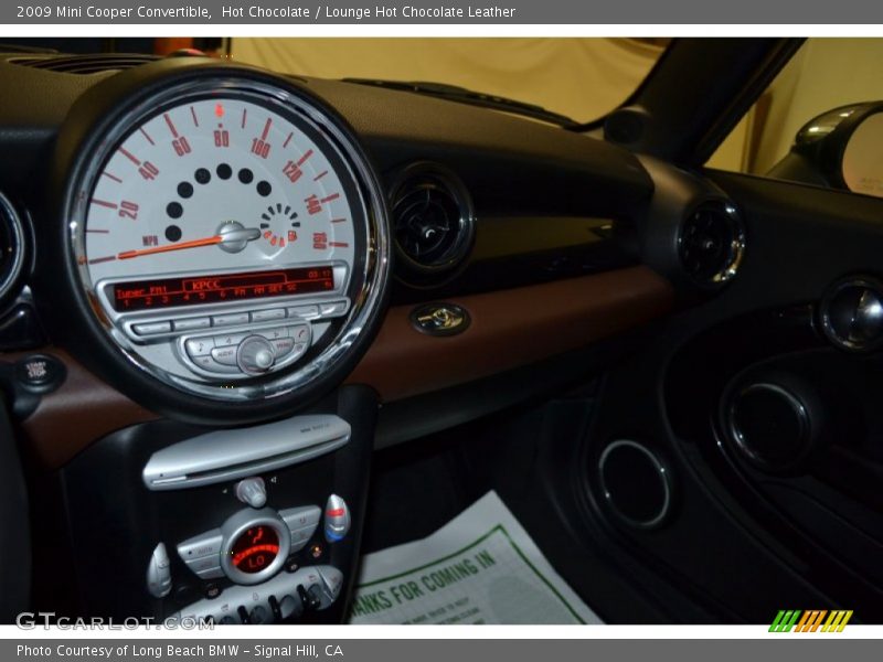Hot Chocolate / Lounge Hot Chocolate Leather 2009 Mini Cooper Convertible