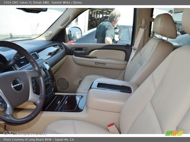Summit White / Ebony 2009 GMC Yukon XL Denali AWD