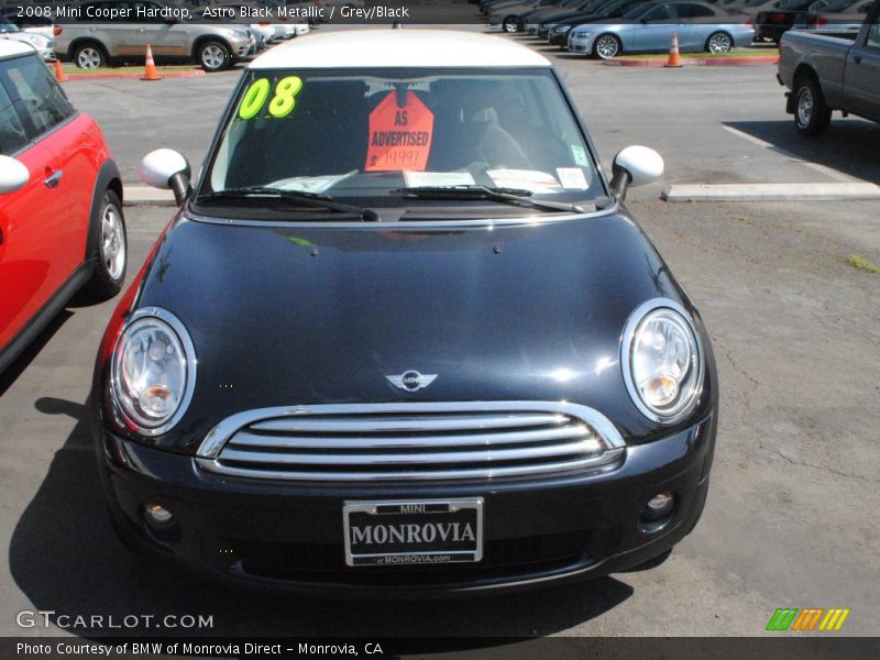 Astro Black Metallic / Grey/Black 2008 Mini Cooper Hardtop