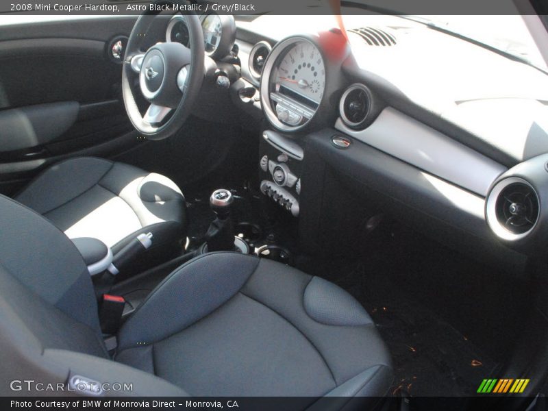Astro Black Metallic / Grey/Black 2008 Mini Cooper Hardtop