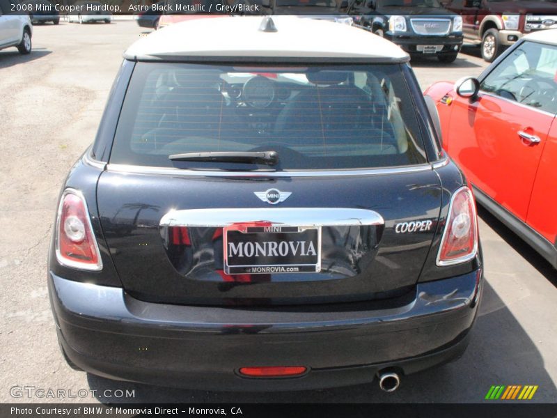 Astro Black Metallic / Grey/Black 2008 Mini Cooper Hardtop