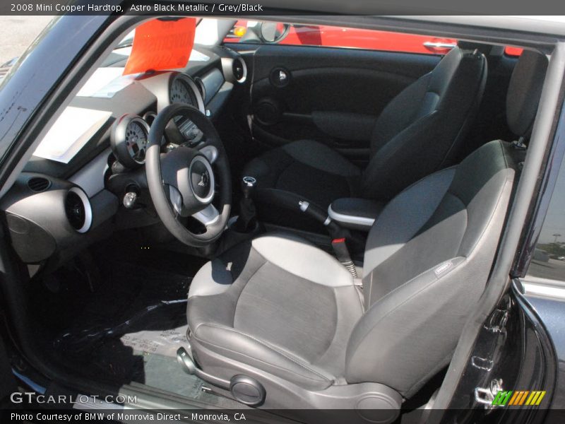 Astro Black Metallic / Grey/Black 2008 Mini Cooper Hardtop