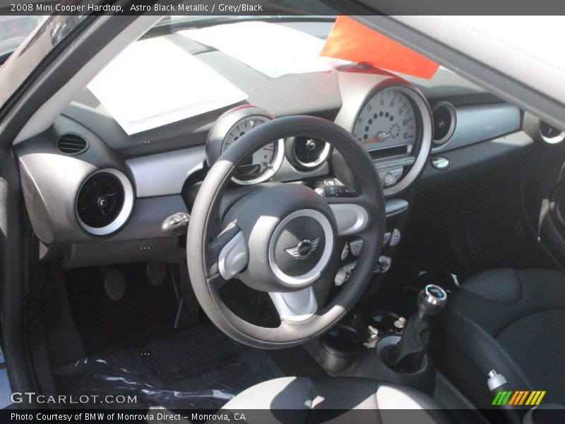 Astro Black Metallic / Grey/Black 2008 Mini Cooper Hardtop