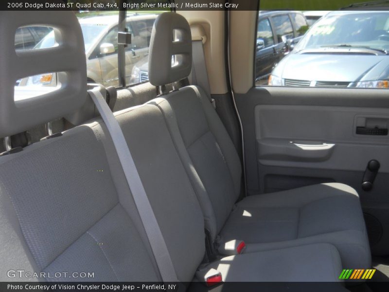 Bright Silver Metallic / Medium Slate Gray 2006 Dodge Dakota ST Quad Cab 4x4