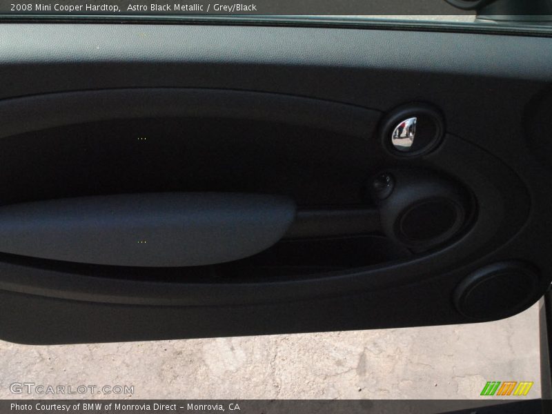 Astro Black Metallic / Grey/Black 2008 Mini Cooper Hardtop