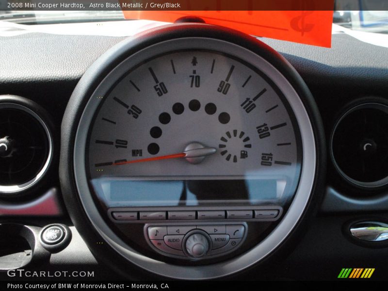 Astro Black Metallic / Grey/Black 2008 Mini Cooper Hardtop