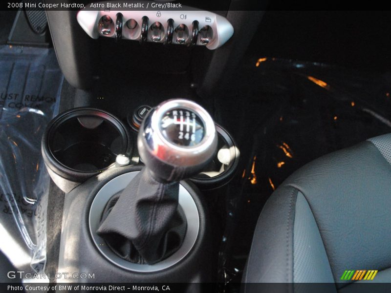 Astro Black Metallic / Grey/Black 2008 Mini Cooper Hardtop