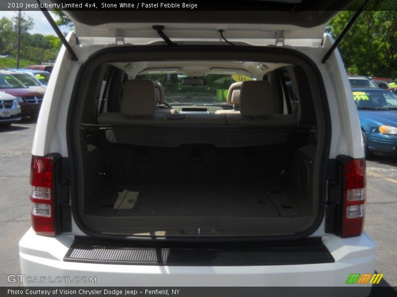 Stone White / Pastel Pebble Beige 2010 Jeep Liberty Limited 4x4