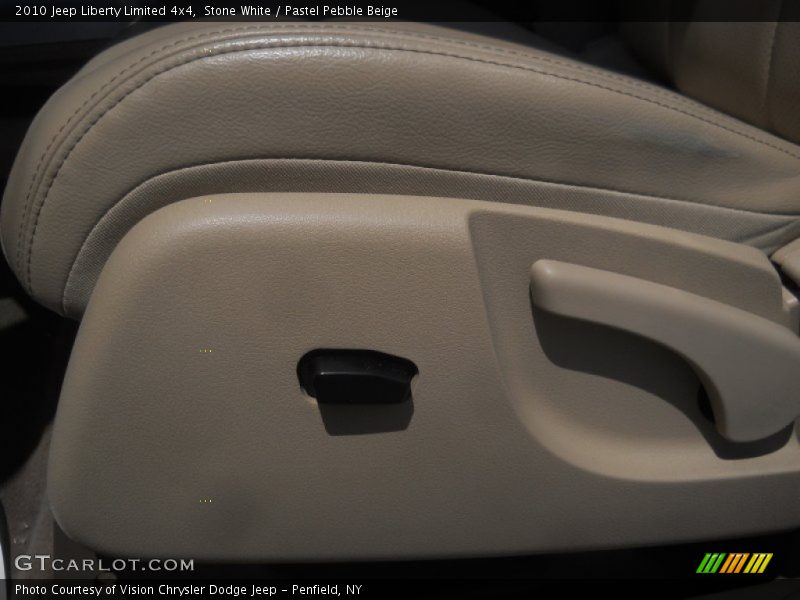 Stone White / Pastel Pebble Beige 2010 Jeep Liberty Limited 4x4